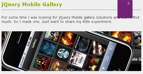 jQuery Mobile